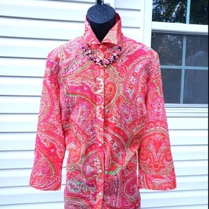 Ralph Lauren button up cotton blouse